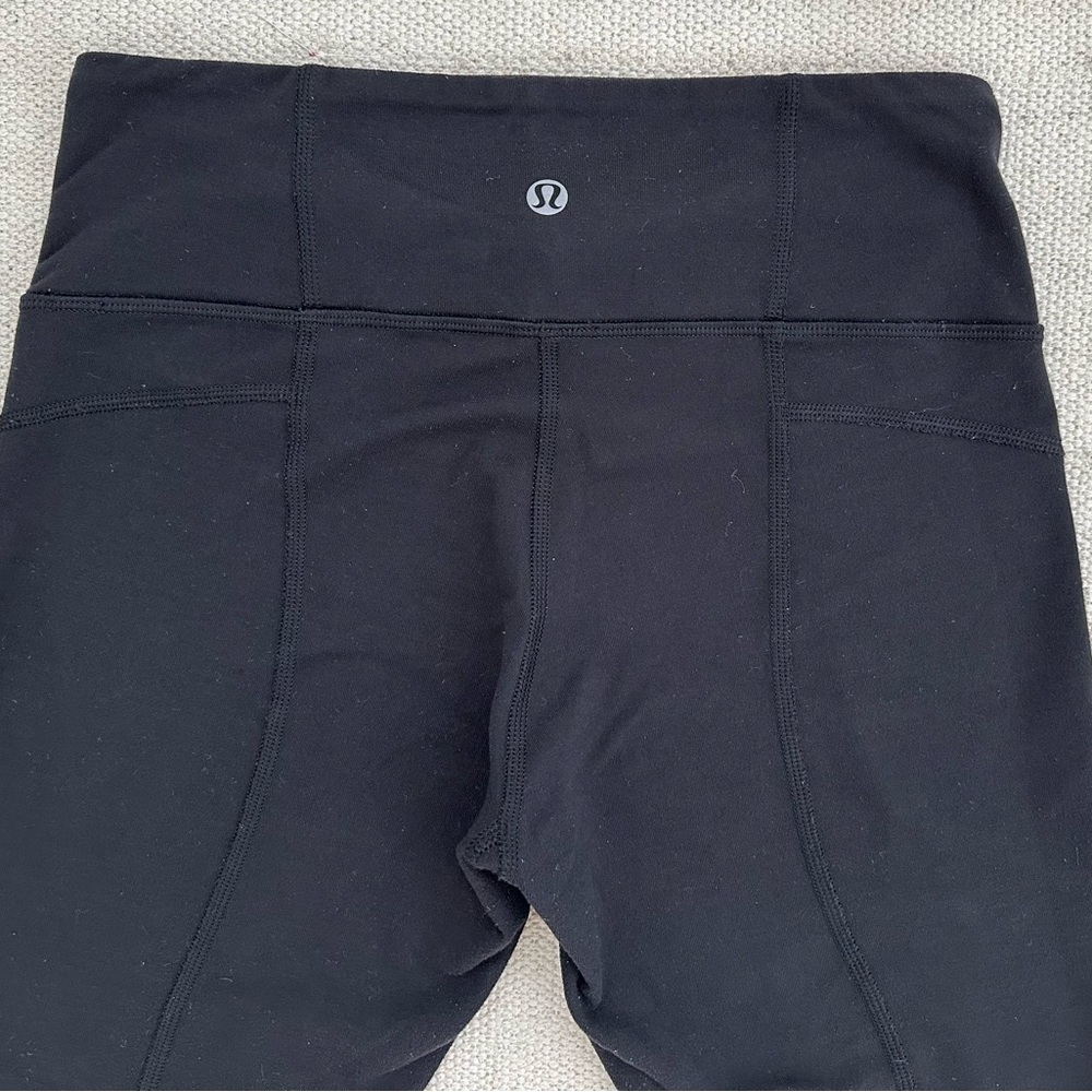 Lululemon Wunder Under Crop Laser Cut Tech Mesh 4 - Picture 12 of 16